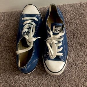 Blue Converse